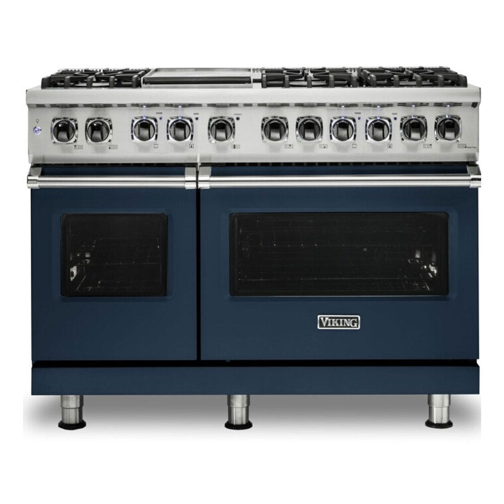 Viking 5 Series 48 inch Dual Fuel Range with 6 Sealed Burners and Griddle - VDR5486G*
