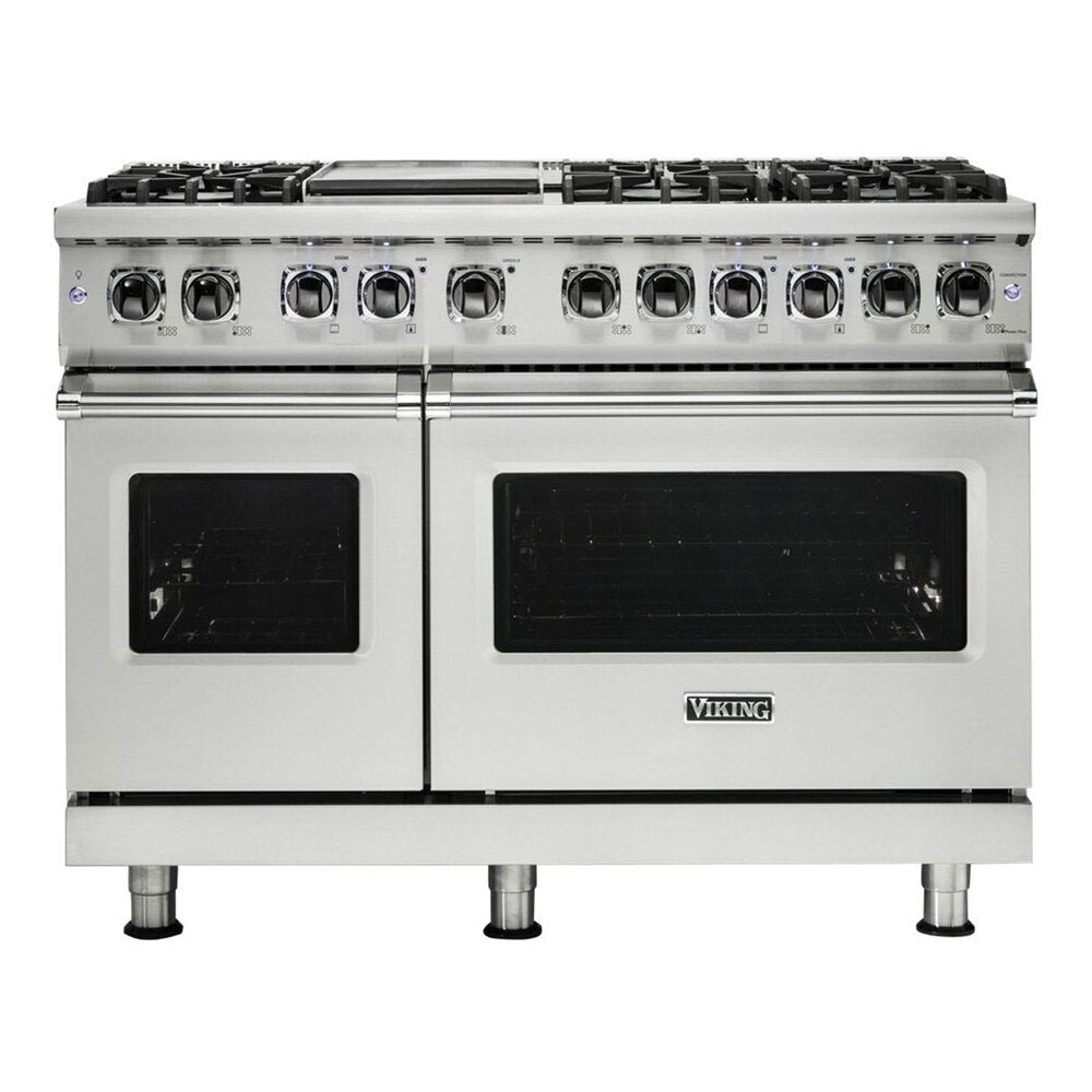 Viking 5 Series 48 inch Dual Fuel Range with 6 Sealed Burners and Griddle - VDR5486G*