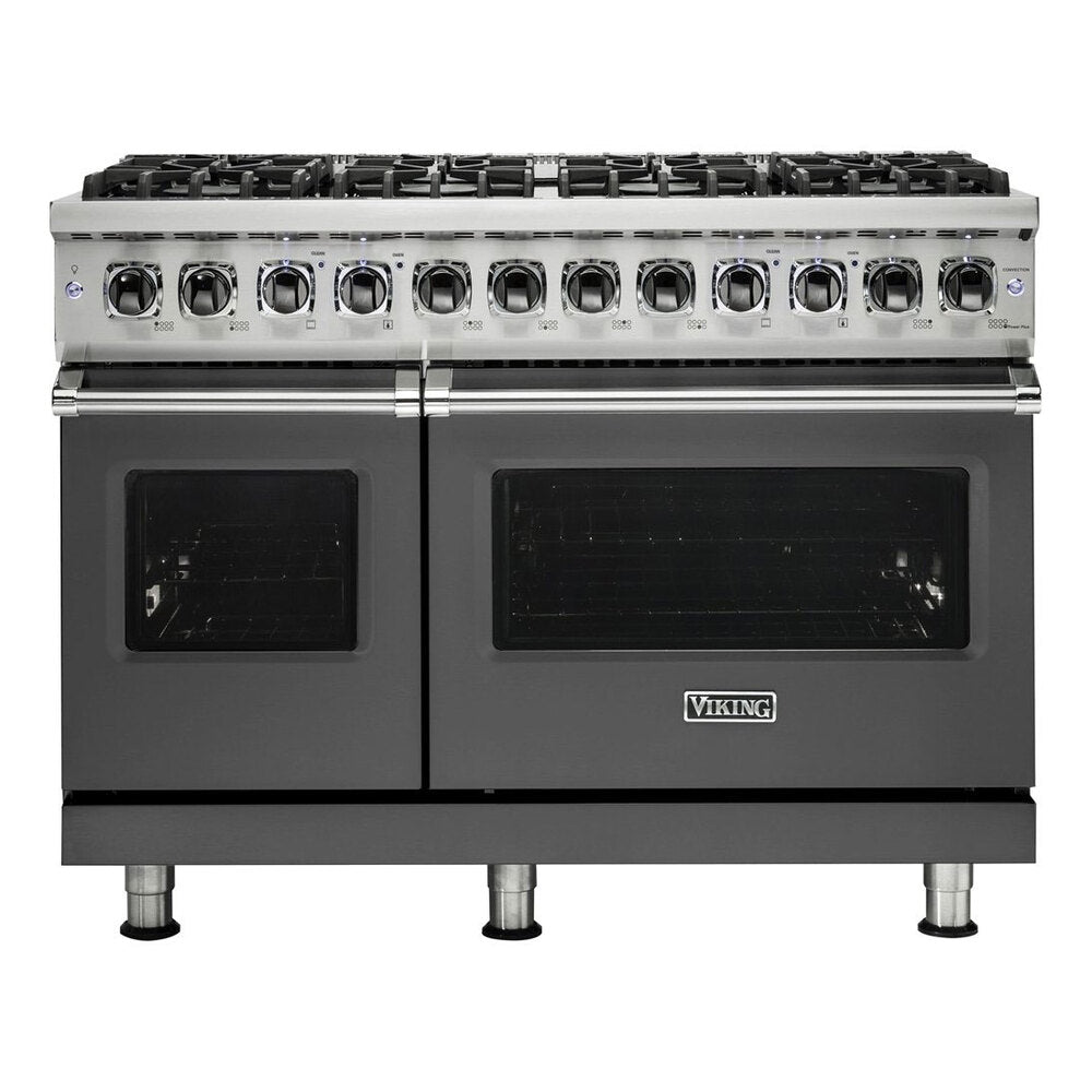 Viking 5 Series 48 inch Dual Fuel Range with 8 Sealed Burners - VDR5488B*