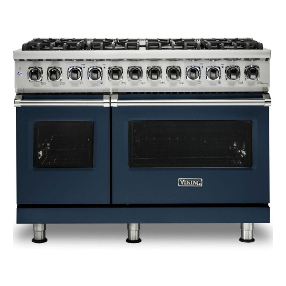 Viking 5 Series 48 inch Dual Fuel Range with 8 Sealed Burners - VDR5488B*