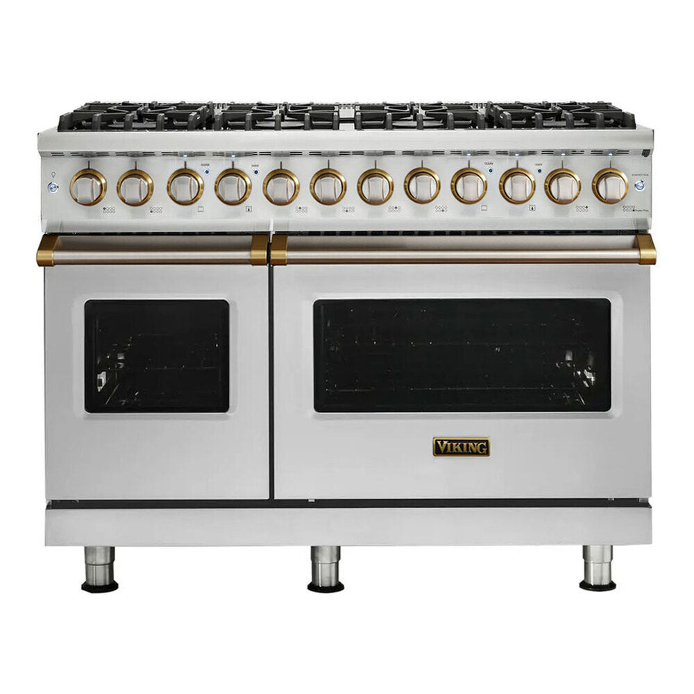 Viking 5 Series 48 inch Dual Fuel Range with 8 Sealed Burners - VDR5488B*