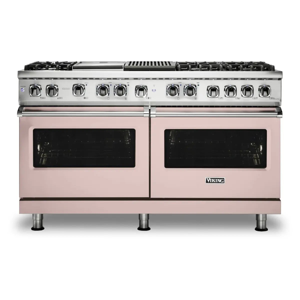 Viking 5 Series 60 inch Dual Fuel Range with 6 Sealed Burners, Griddle and Grill - VDR5606GQ*