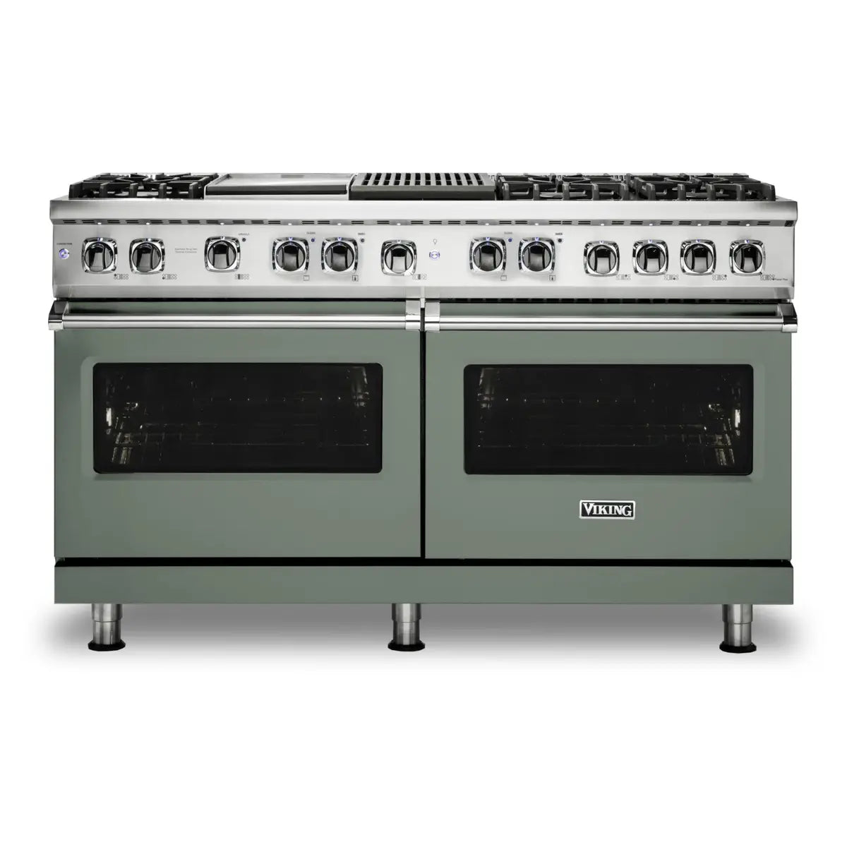 Viking 5 Series 60 inch Dual Fuel Range with 6 Sealed Burners, Griddle and Grill - VDR5606GQ*