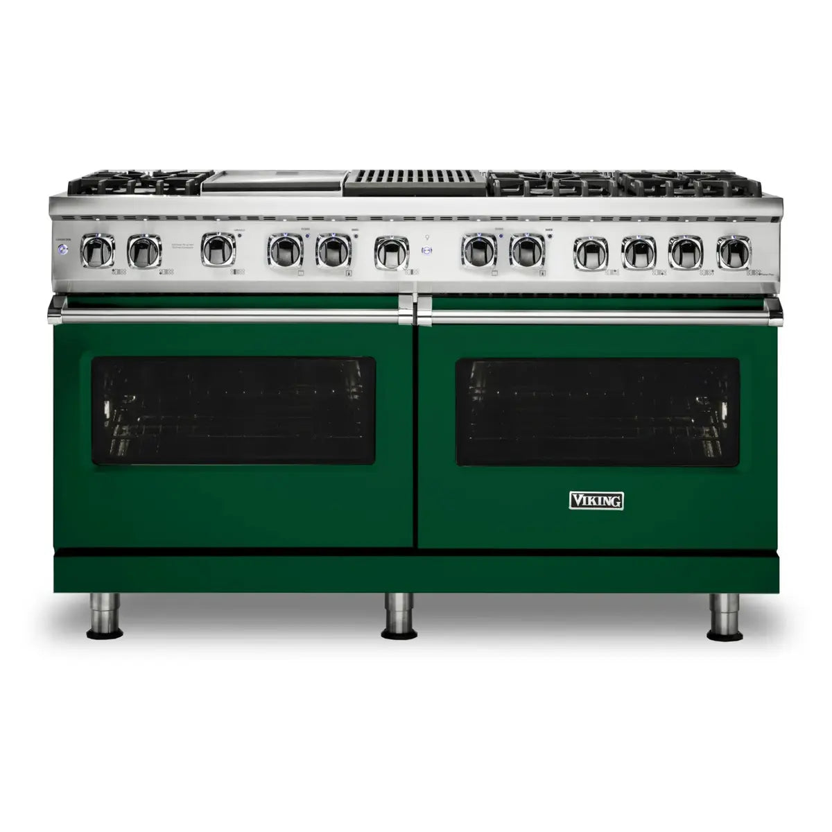 Viking 5 Series 60 inch Dual Fuel Range with 6 Sealed Burners, Griddle and Grill - VDR5606GQ*