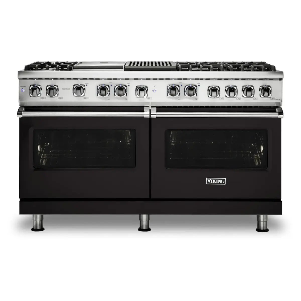 Viking 5 Series 60 inch Dual Fuel Range with 6 Sealed Burners, Griddle and Grill - VDR5606GQ*