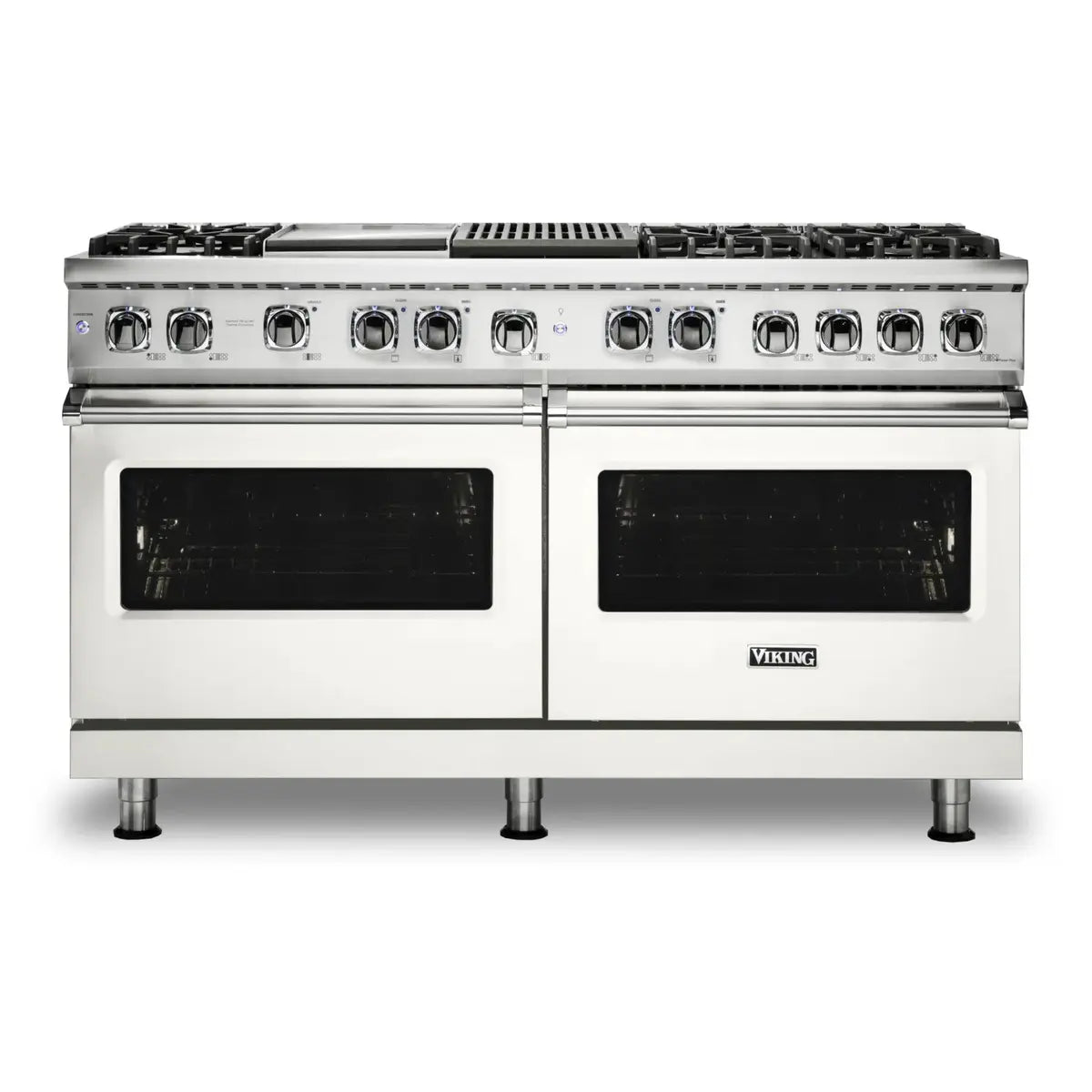 Viking 5 Series 60 inch Dual Fuel Range with 6 Sealed Burners, Griddle and Grill - VDR5606GQ*