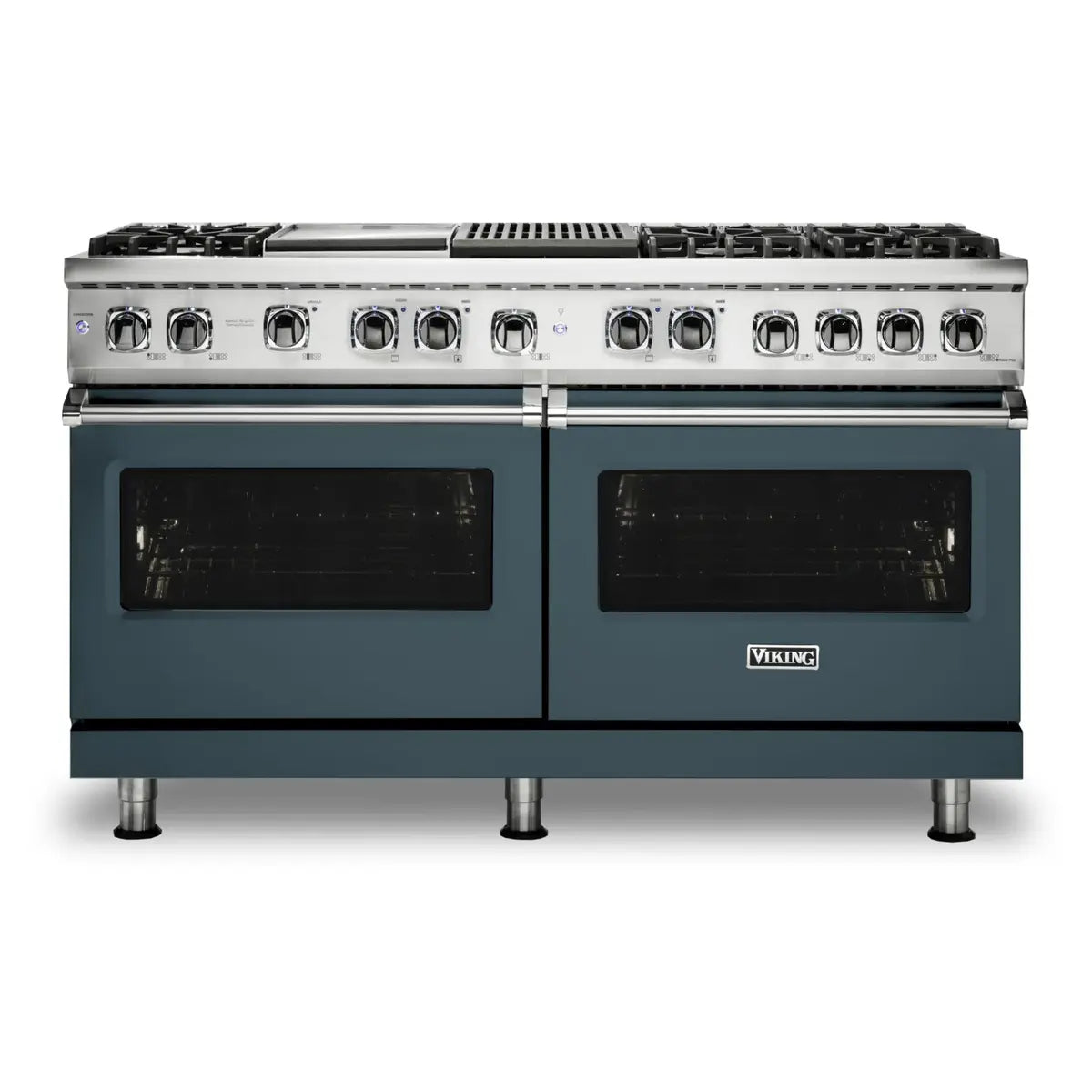 Viking 5 Series 60 inch Dual Fuel Range with 6 Sealed Burners, Griddle and Grill - VDR5606GQ*