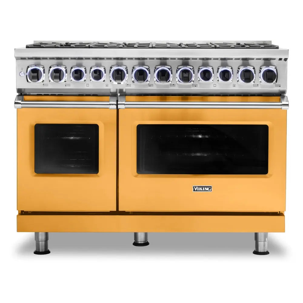 Viking 7 Series 48 inch Dual Fuel Range with 8 Sealed Burners - VDR74828B*