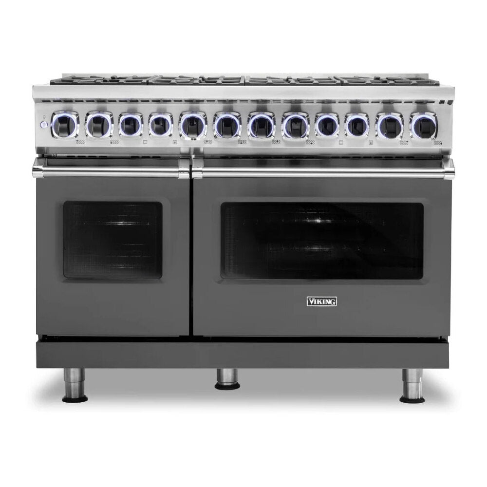 Viking 7 Series 48 inch Dual Fuel Range with 8 Sealed Burners - VDR74828B*