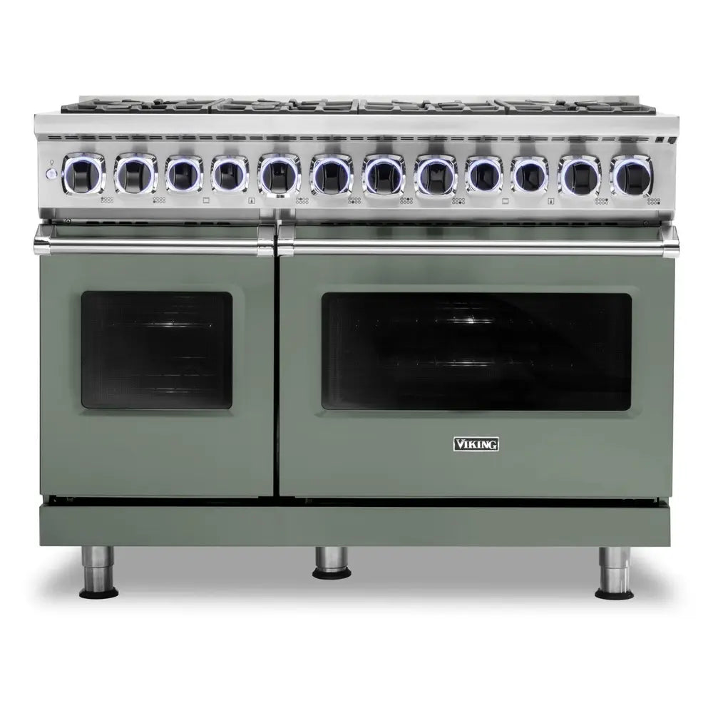 Viking 7 Series 48 inch Dual Fuel Range with 8 Sealed Burners - VDR74828B*