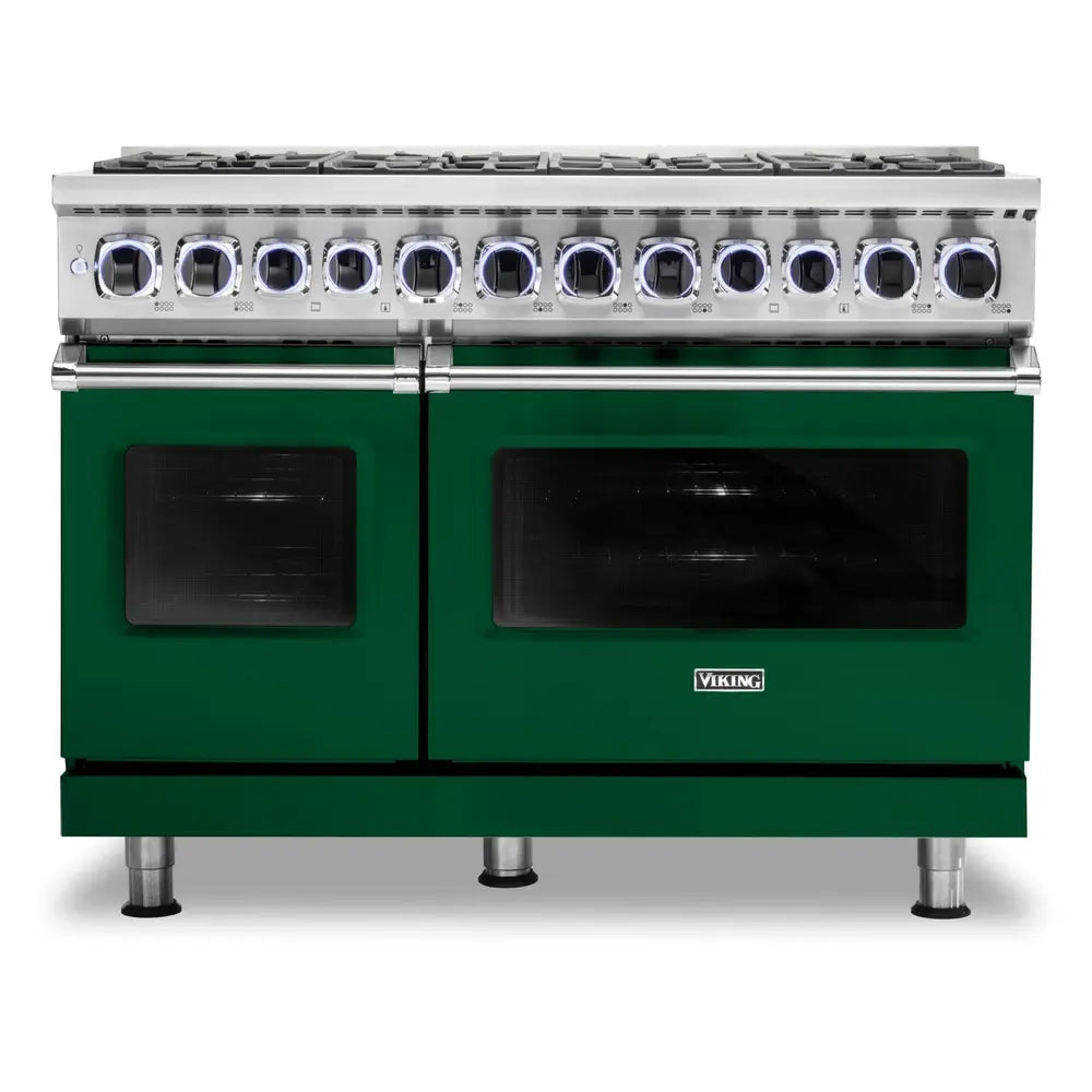Viking 7 Series 48 inch Dual Fuel Range with 8 Sealed Burners - VDR74828B*