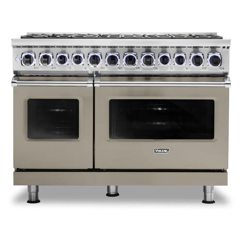 Viking 7 Series 48 inch Dual Fuel Range with 8 Sealed Burners - VDR74828B*