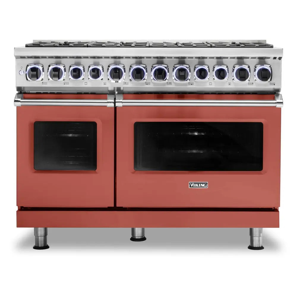 Viking 7 Series 48 inch Dual Fuel Range with 8 Sealed Burners - VDR74828B*