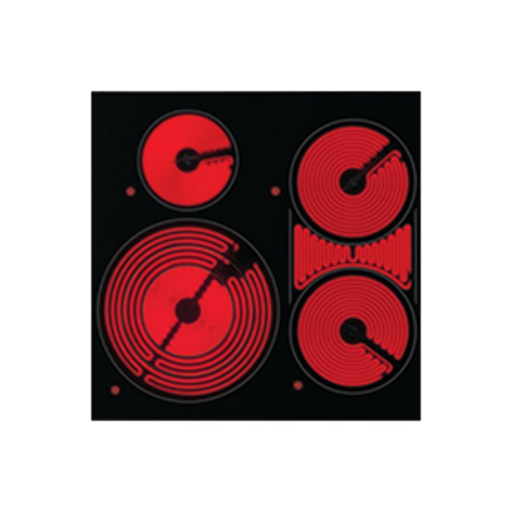 Viking 5 Series 36 inch Electric Radiant Cooktop with 6 Elements - VECU53616BSB