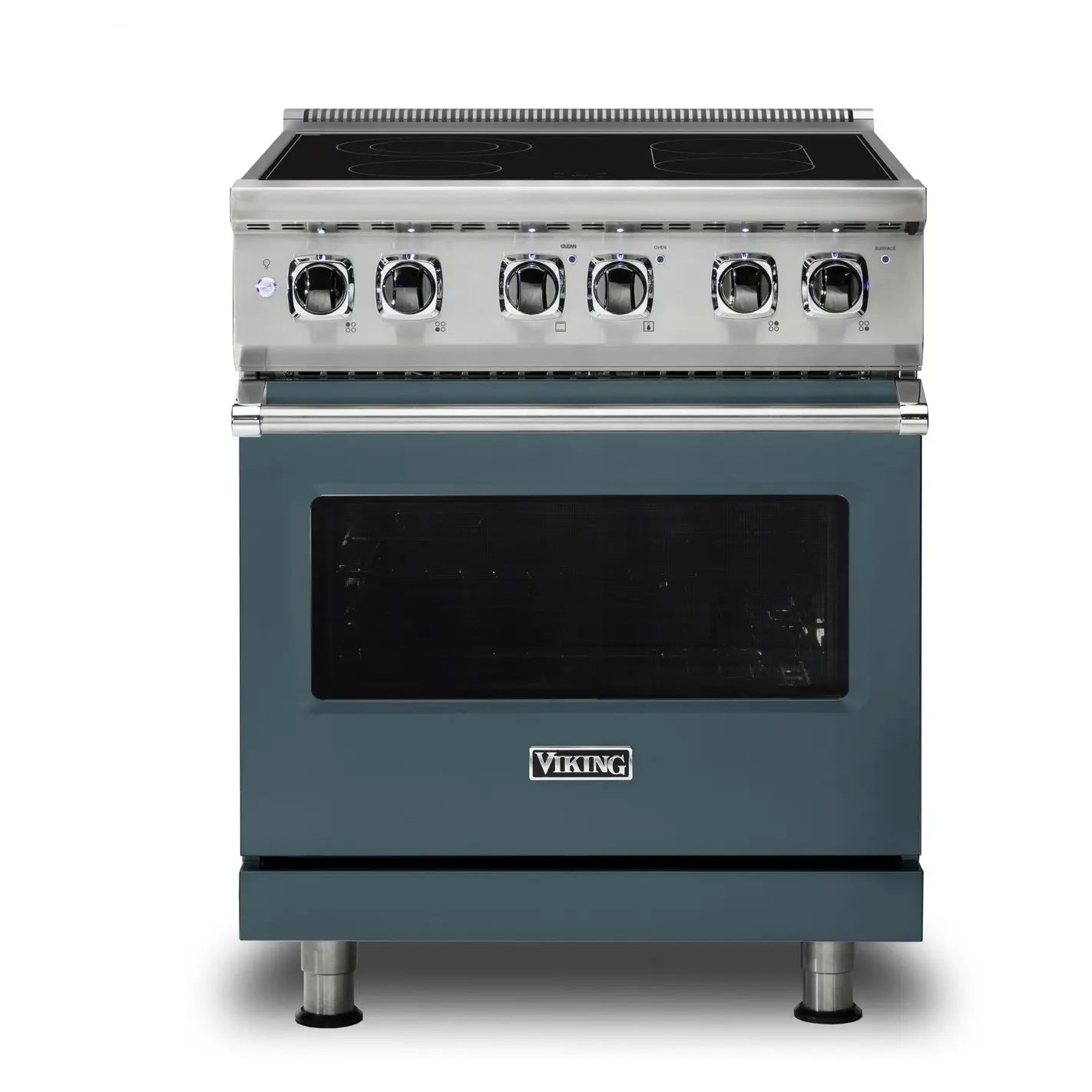 Viking 5 Series 30 inch Electric Self-Clean Range with 4 Elements - VER53014B*