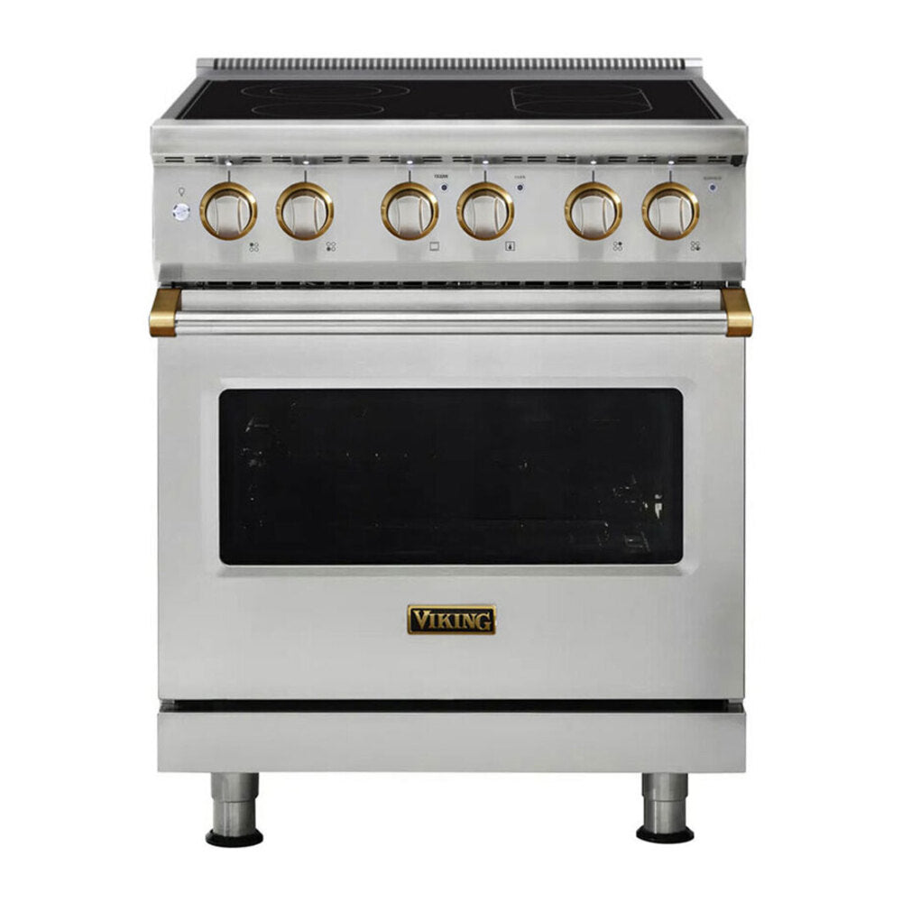 Viking 5 Series 30 inch Electric Self-Clean Range with 4 Elements - VER53014B*