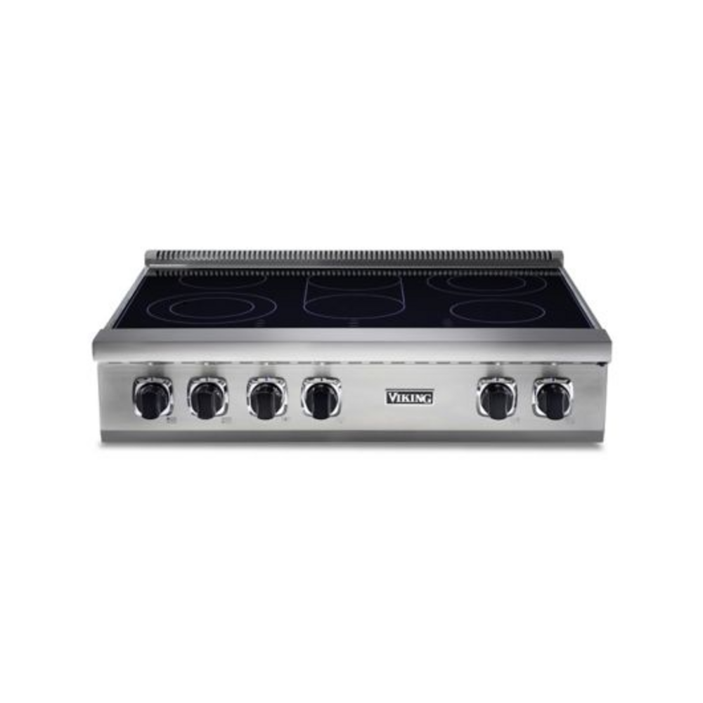 Viking 5 Series 36 inch Electric Rangetop with 6 Elements - VERT53616BSS