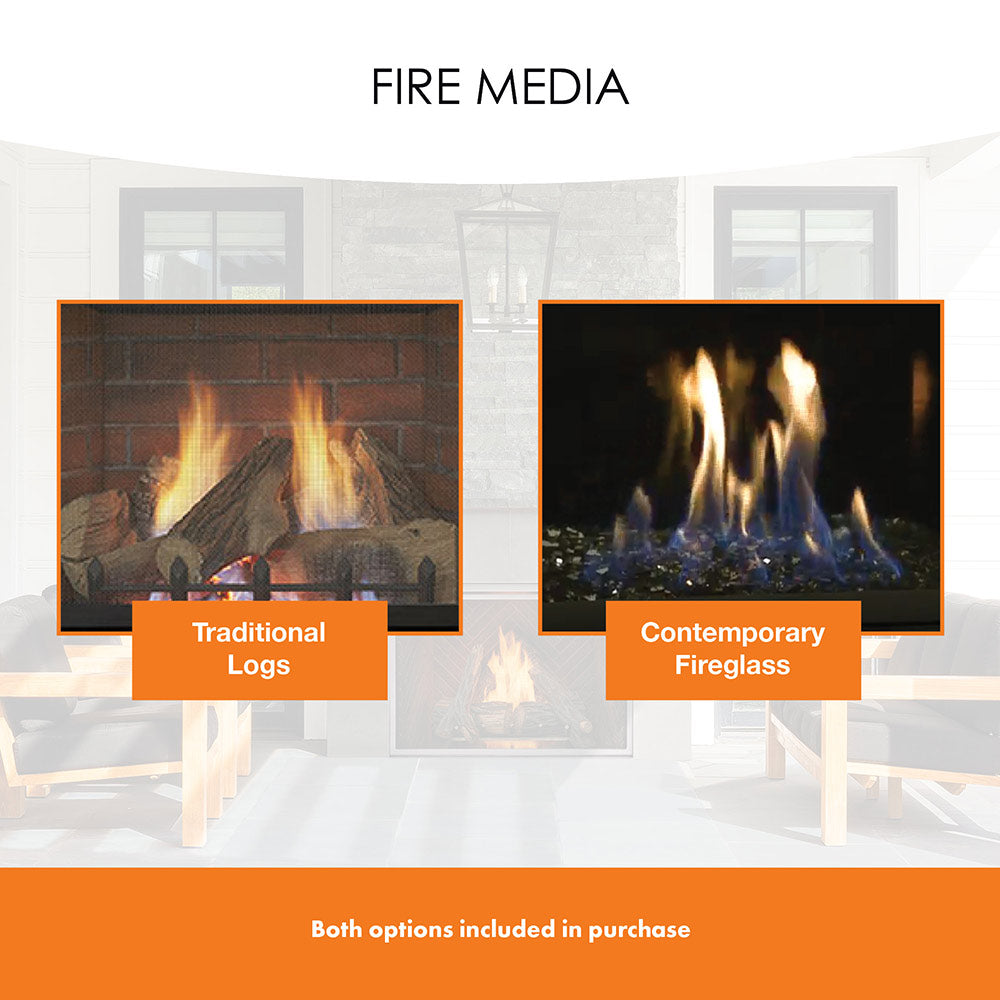 Monessen 32" Symphony Vent-Free Traditional Gas Fireplace