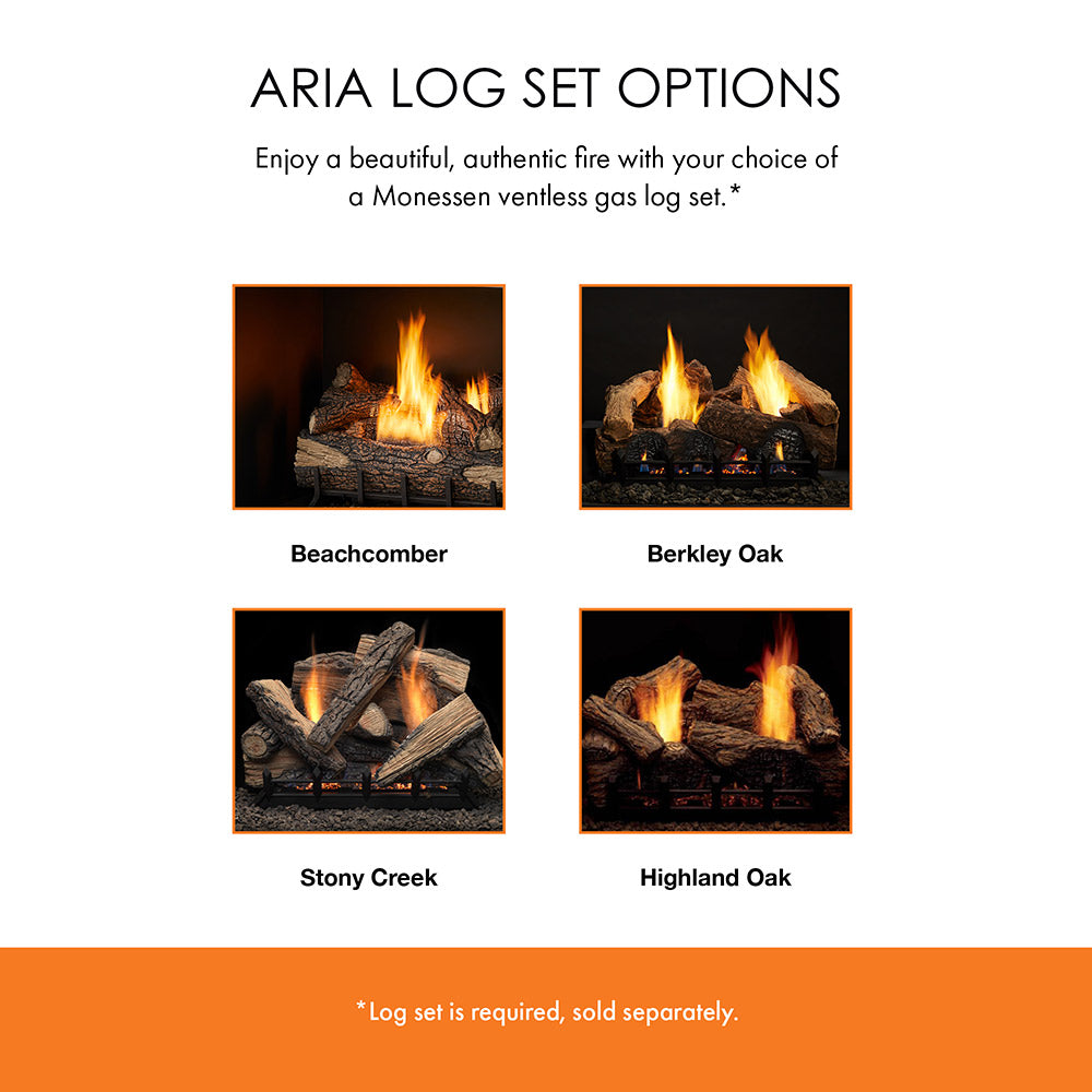 Monessen 32" Aria Vent-Free Traditional Gas Fireplace