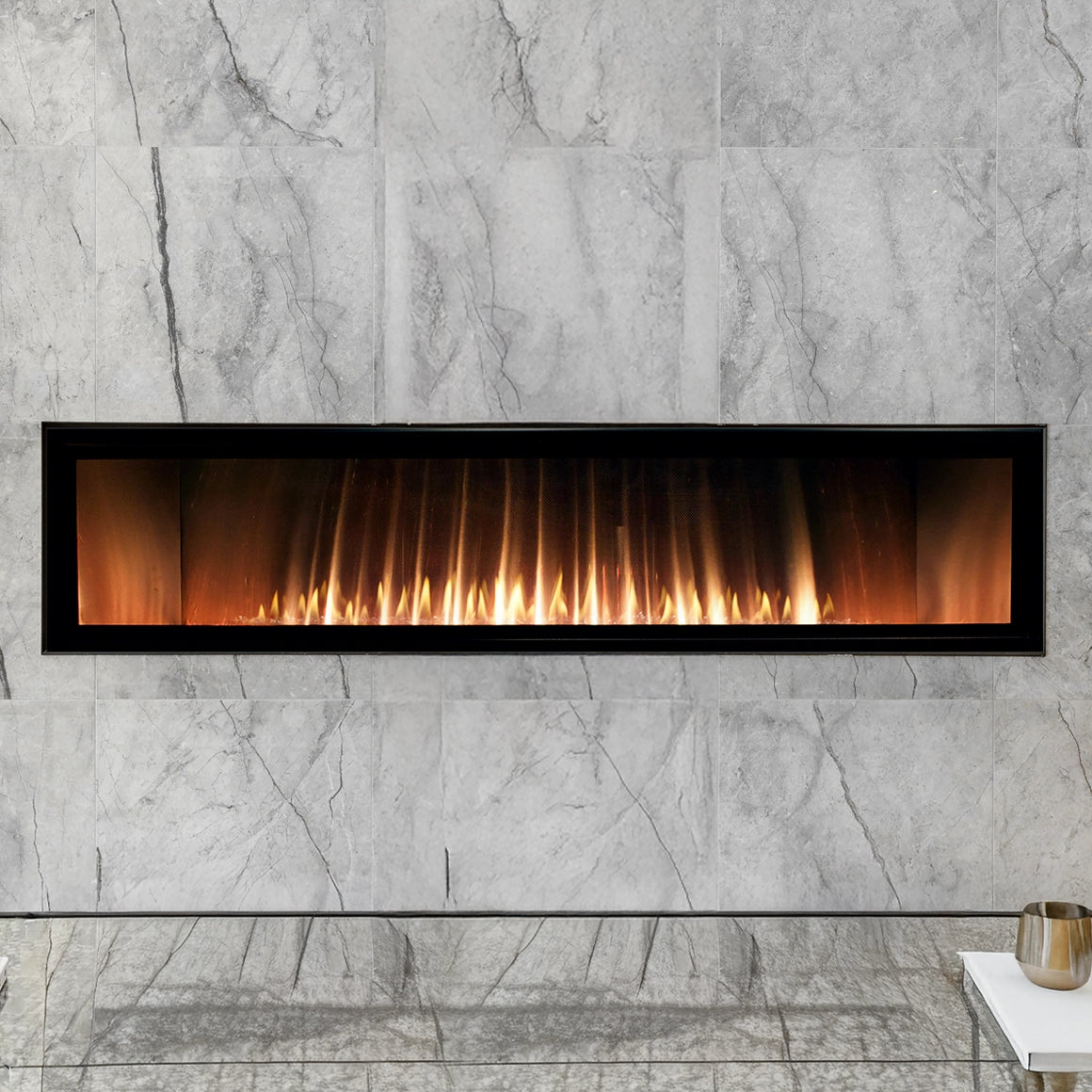 Empire Boulevard 60" Vent Free Linear Fireplace - VFLB60FP90