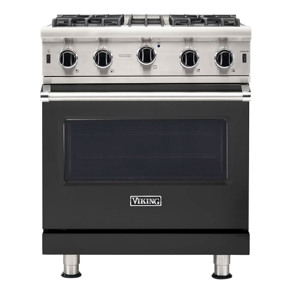 Viking 5 Series 30 inch Open Burner Gas Range - VGIC53024B*