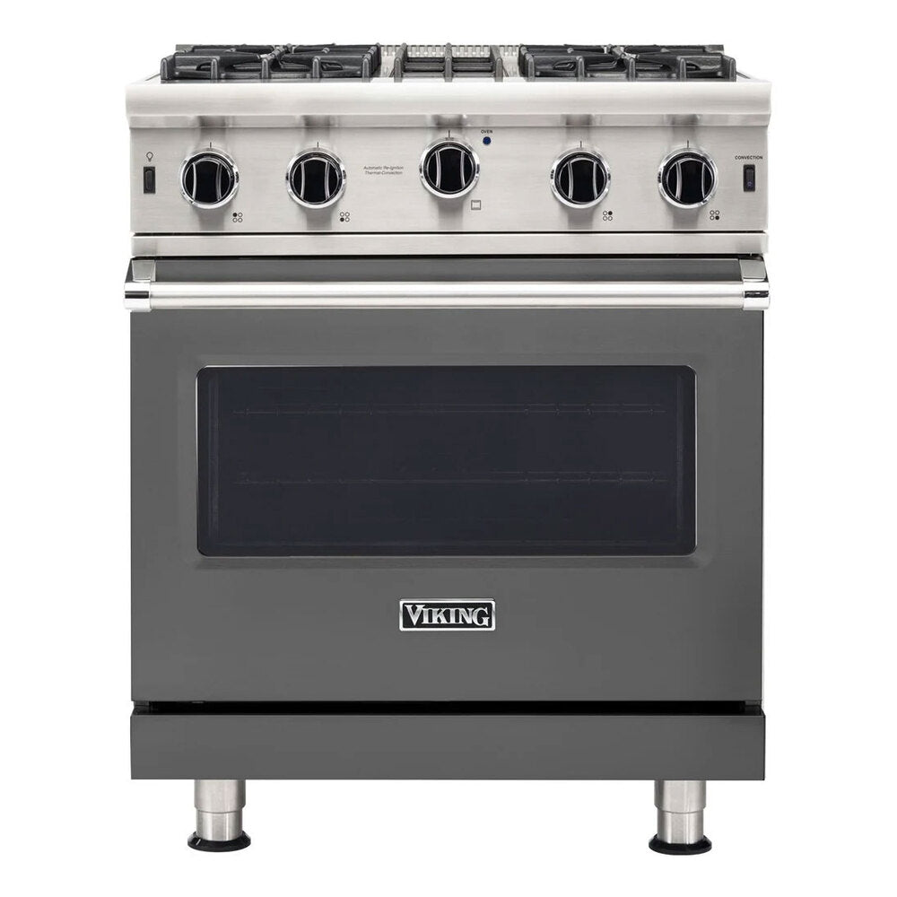 Viking 5 Series 30 inch Open Burner Gas Range - VGIC53024B*
