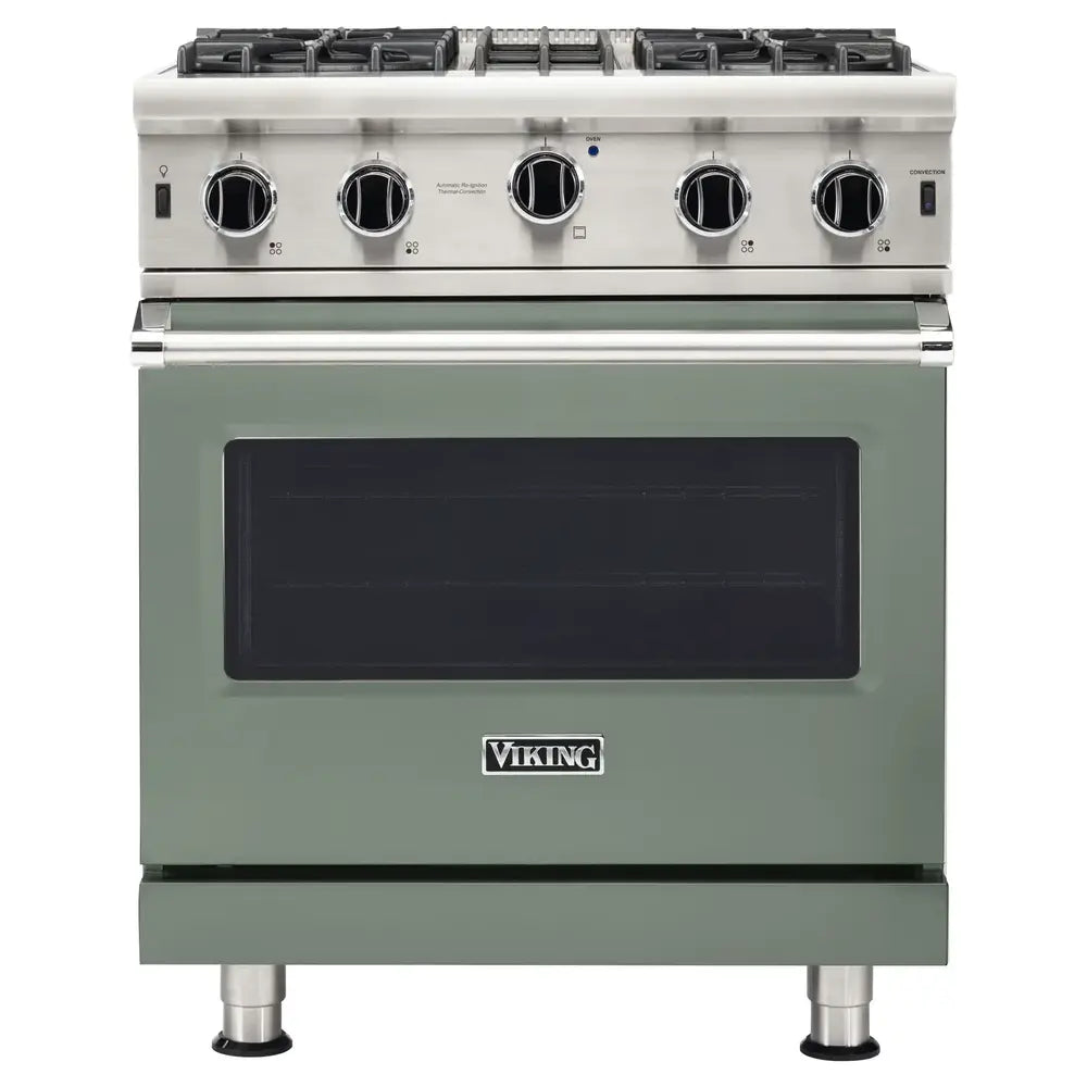 Viking 5 Series 30 inch Open Burner Gas Range - VGIC53024B*
