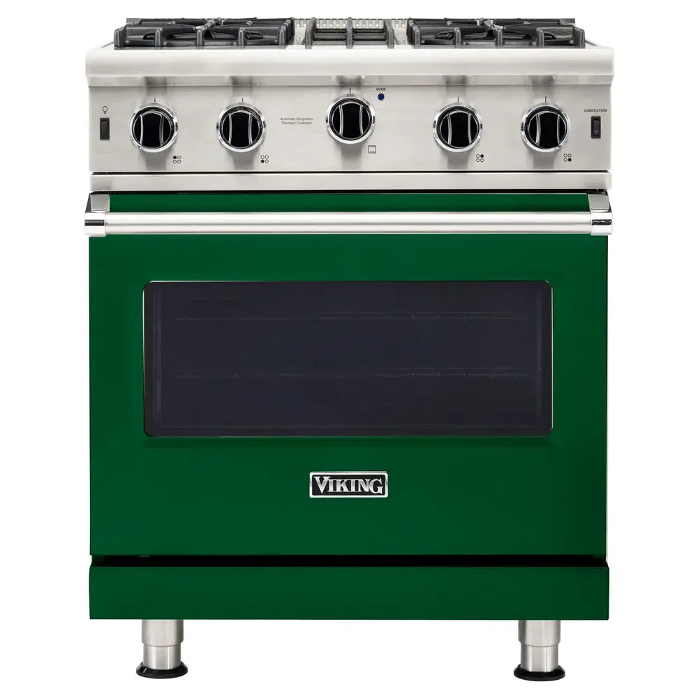 Viking 5 Series 30 inch Open Burner Gas Range - VGIC53024B*