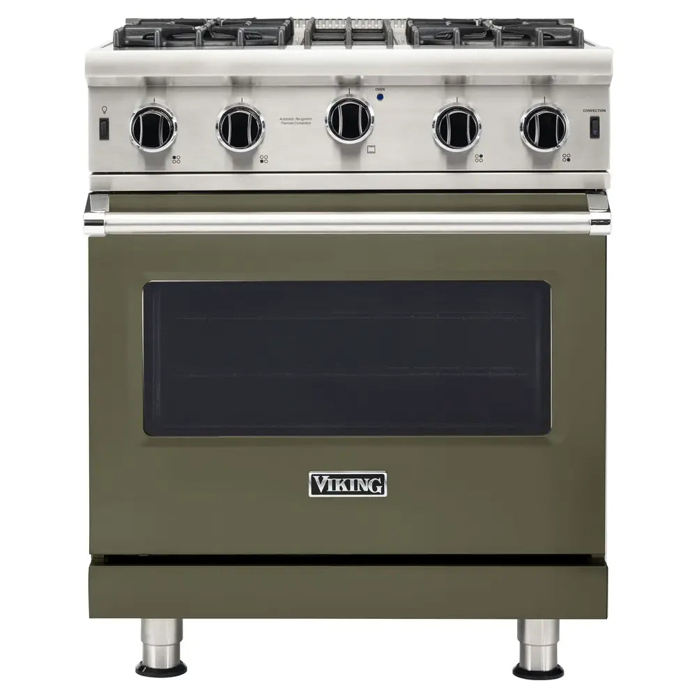 Viking 5 Series 30 inch Open Burner Gas Range - VGIC53024B*