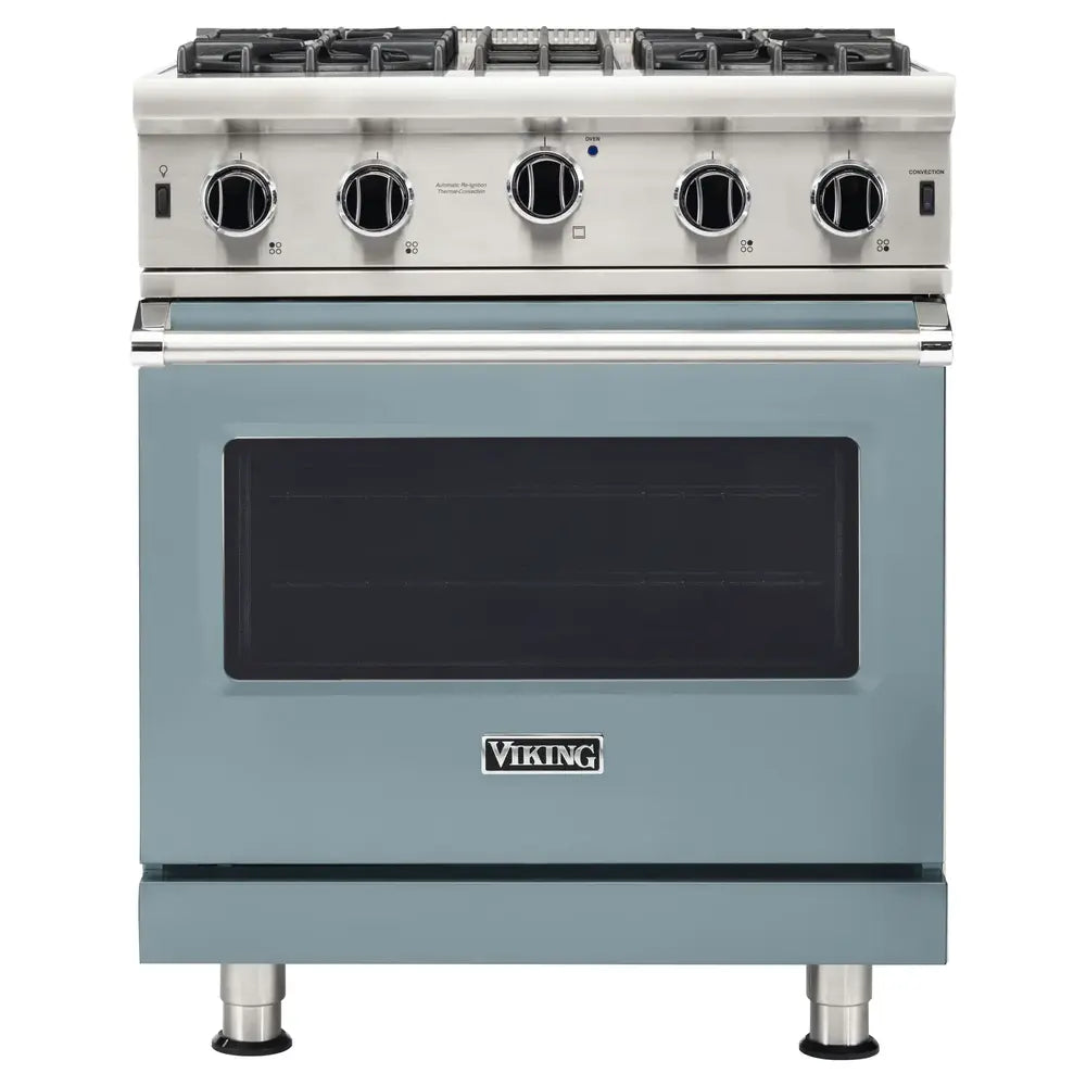 Viking 5 Series 30 inch Open Burner Gas Range - VGIC53024B*