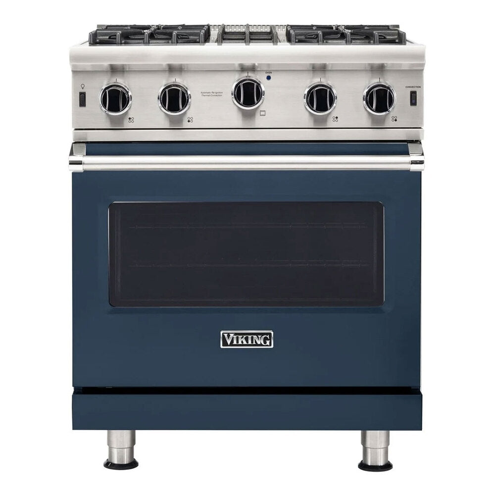 Viking 5 Series 30 inch Open Burner Gas Range - VGIC53024B*