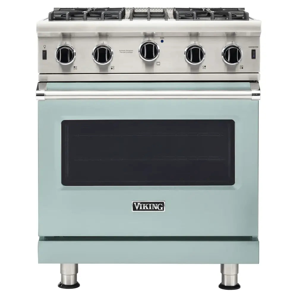 Viking 5 Series 30 inch Open Burner Gas Range - VGIC53024B*