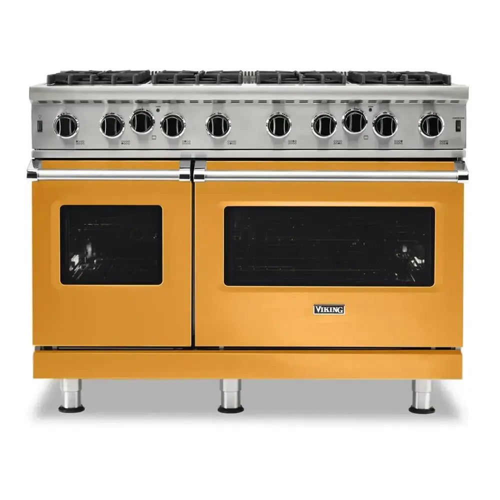 Viking 5 Series 48 inch Open Burner Gas Range - VGIC54828B*