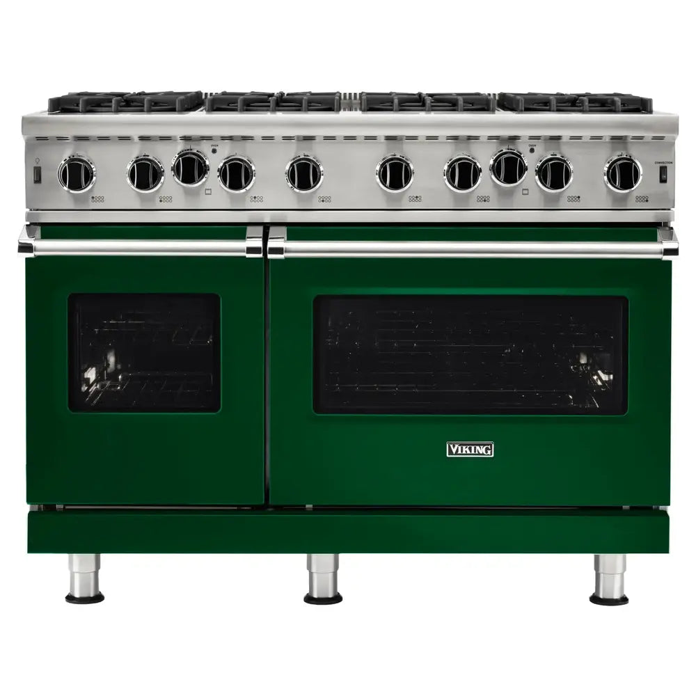 Viking 5 Series 48 inch Open Burner Gas Range - VGIC54828B*