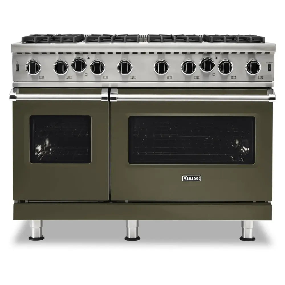 Viking 5 Series 48 inch Open Burner Gas Range - VGIC54828B*