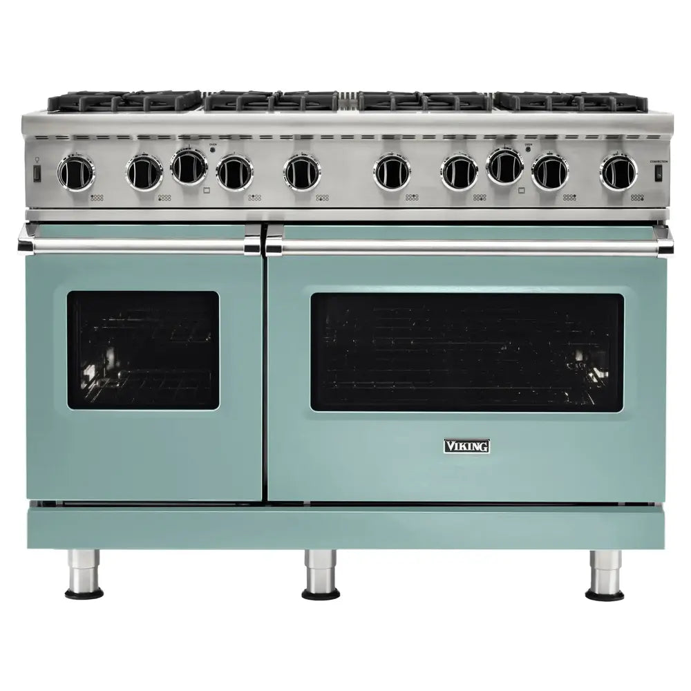 Viking 5 Series 48 inch Open Burner Gas Range - VGIC54828B*