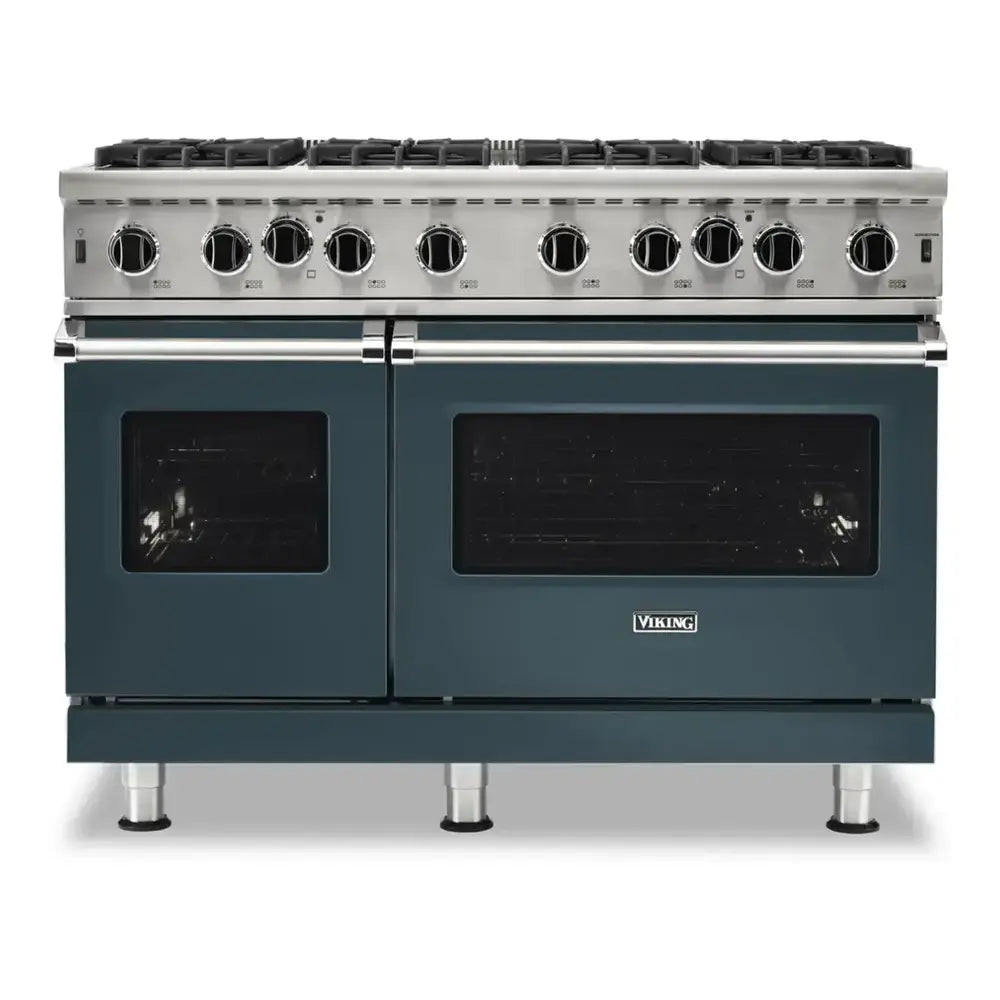 Viking 5 Series 48 inch Open Burner Gas Range - VGIC54828B*