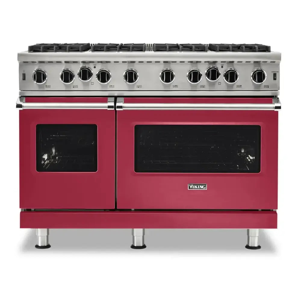 Viking 5 Series 48 inch Open Burner Gas Range - VGIC54828B*