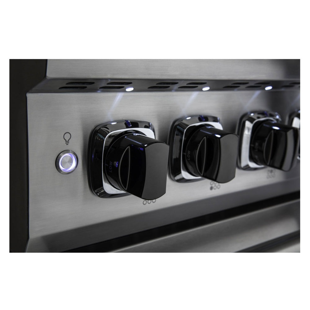 Viking 5 Series 36 inch Sealed Burner Gas Range with 6 Burners - VGR5366B*