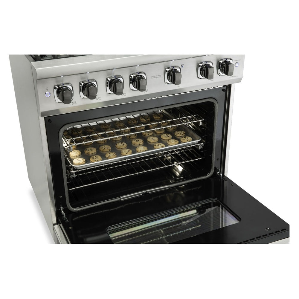 Viking 5 Series 36 inch Sealed Burner Gas Range with 6 Burners - VGR5366B*