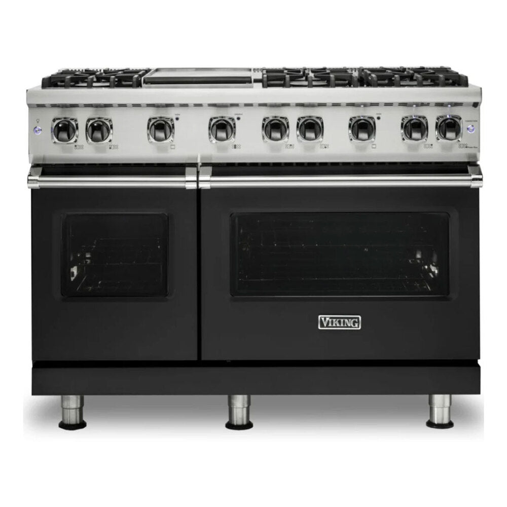 Viking 5 Series 48 inch Sealed Burner Gas Range with 6 Burners and Griddle - VGR5486G*
