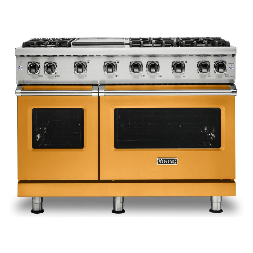 Viking 5 Series 48 inch Sealed Burner Gas Range with 6 Burners and Griddle - VGR5486G*