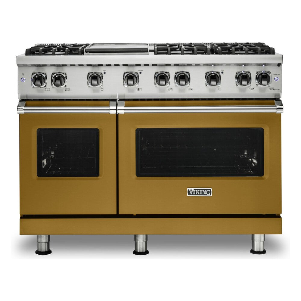 Viking 5 Series 48 inch Sealed Burner Gas Range with 6 Burners and Griddle - VGR5486G*