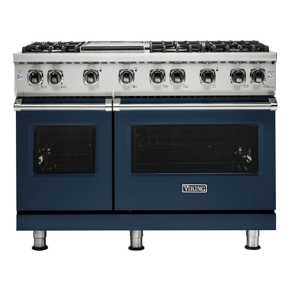 Viking 5 Series 48 inch Sealed Burner Gas Range with 6 Burners and Griddle - VGR5486G*