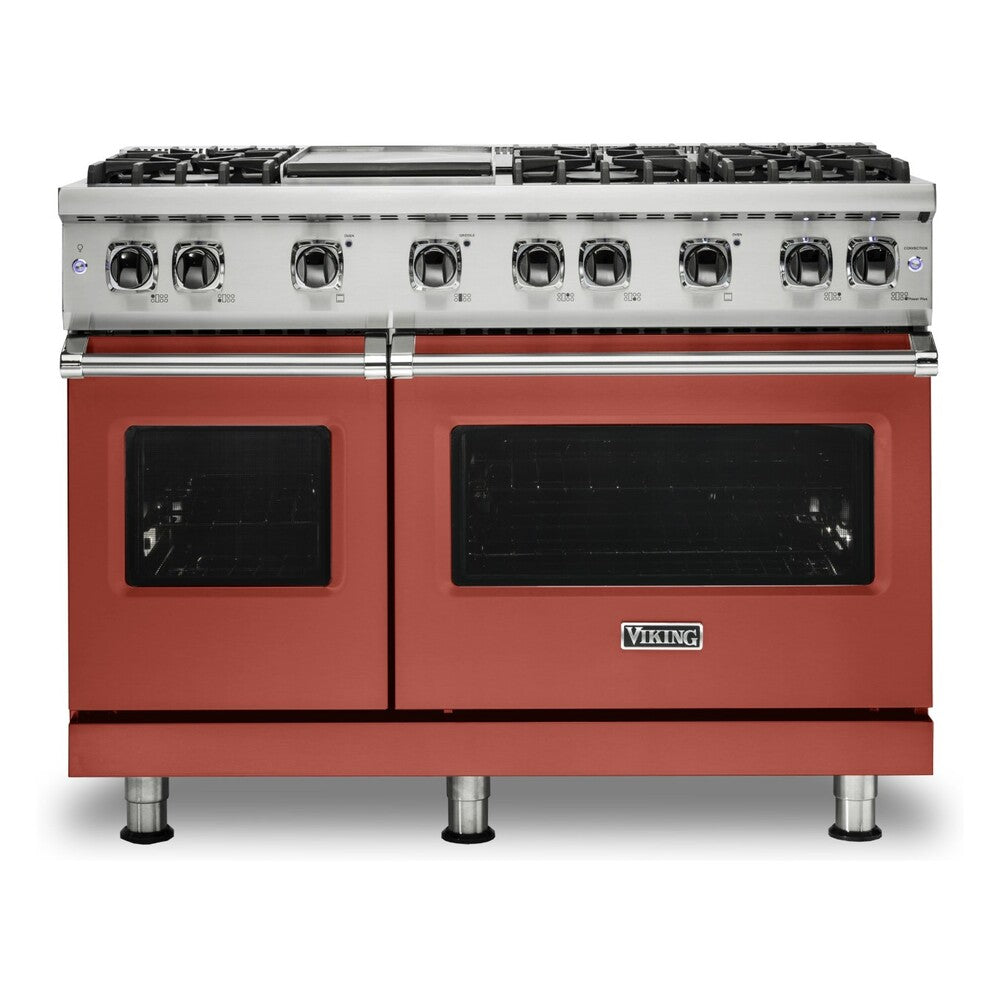 Viking 5 Series 48 inch Sealed Burner Gas Range with 6 Burners and Griddle - VGR5486G*
