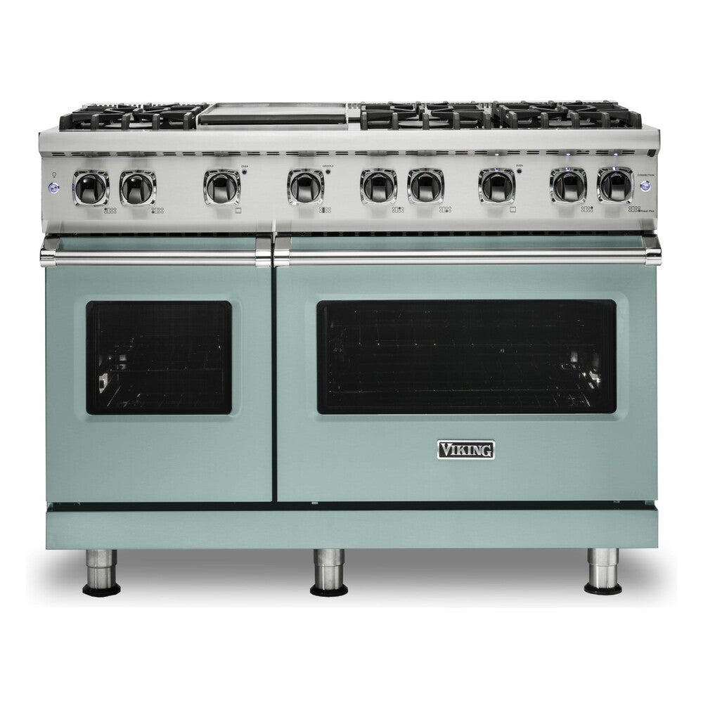Viking 5 Series 48 inch Sealed Burner Gas Range with 6 Burners and Griddle - VGR5486G*