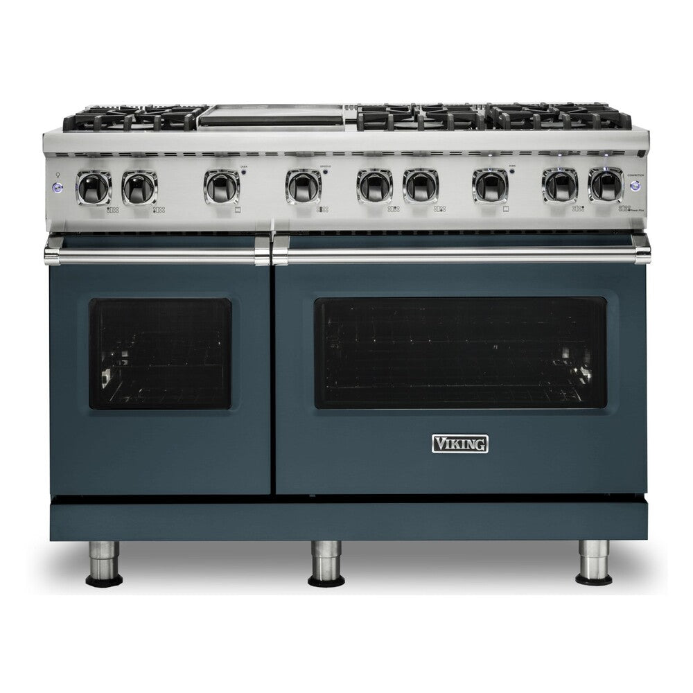 Viking 5 Series 48 inch Sealed Burner Gas Range with 6 Burners and Griddle - VGR5486G*