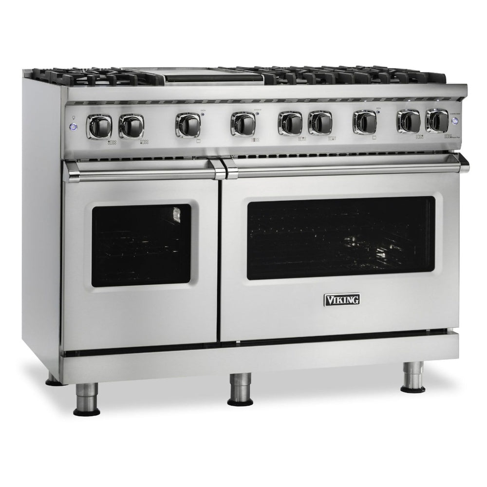 Viking 5 Series 48 inch Sealed Burner Gas Range with 6 Burners and Griddle - VGR5486G*