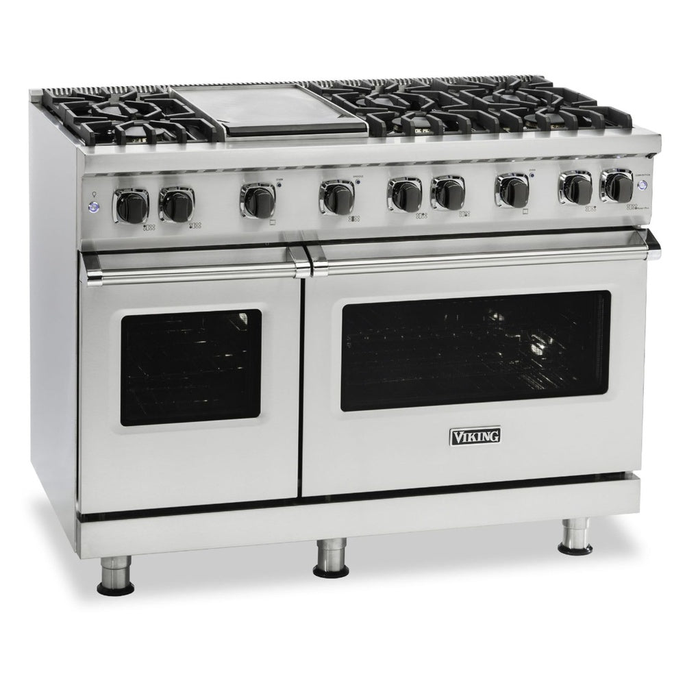Viking 5 Series 48 inch Sealed Burner Gas Range with 6 Burners and Griddle - VGR5486G*