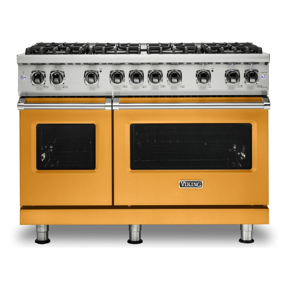 Viking 5 Series 48 inch Sealed Burner Gas Range with 8 Burners - VGR5488B*